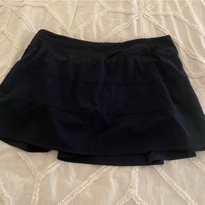 Pace Rival Skirt - Long, True Navy